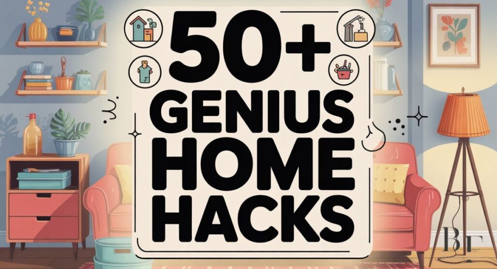 50+ Genius Home Hacks